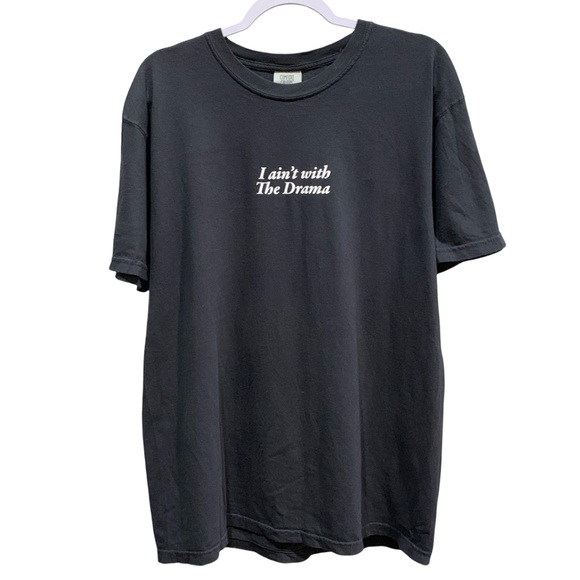 NWOT Larry June X Midnight “ I ain't with The Drama" Tee - Picture 2 of 3